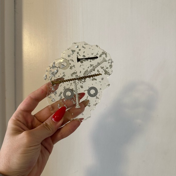 Custom Dads Bf Husband Mechanic Ashtray & Matching Coaster - Picture 7 of 7